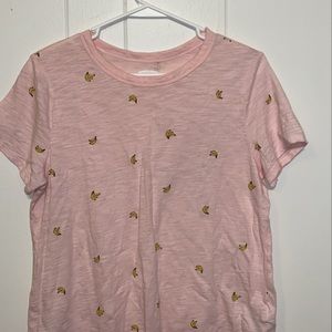 Pink old navy banana shirt!
